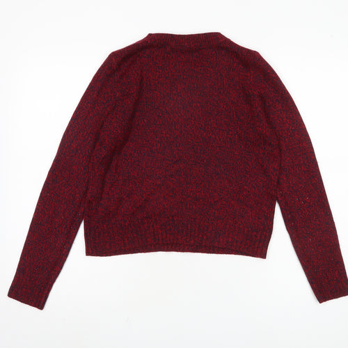 Divided by H&M Women's Red Pullover Jumper XS