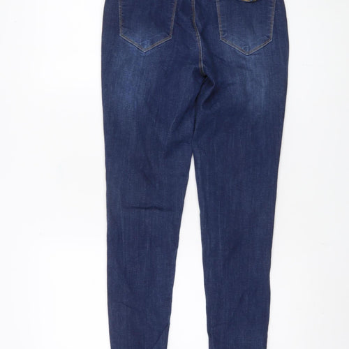 Kraus Women's Blue Skinny High-Rise Jeans Size 10