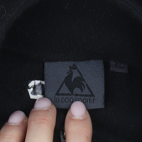 Le Coq Sportif Men's Black XL Fleece Jacket