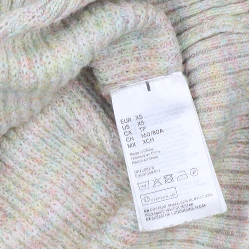H&M Women's Multicoloured XS Pullover Jumper