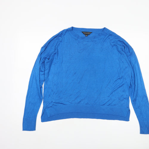 Dorothy Perkins Women's Blue Pullover Jumper Size 12
