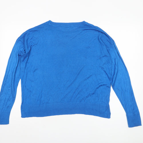 Dorothy Perkins Women's Blue Pullover Jumper Size 12