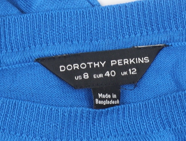 Dorothy Perkins Women's Blue Pullover Jumper Size 12
