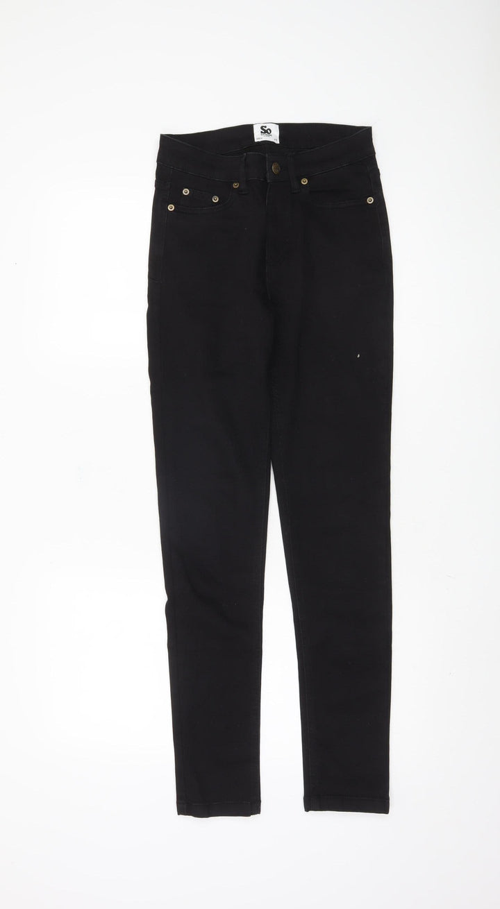 So Denim Women's Black Skinny Jeans Size 8