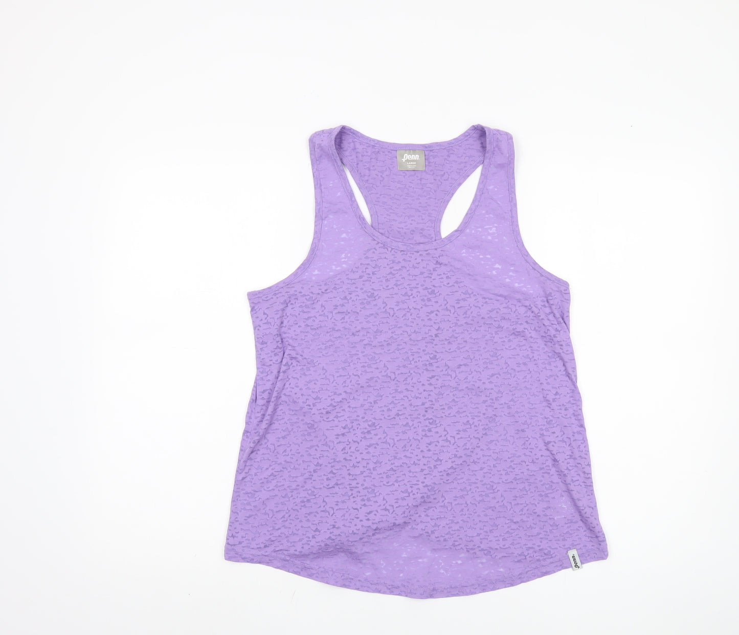 Penn Women's Purple Racerback Tank Top Size L