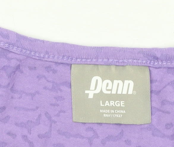 Penn Women's Purple Racerback Tank Top Size L