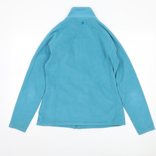 Mountain Warehouse Women's Blue Fleece Jacket Size 10