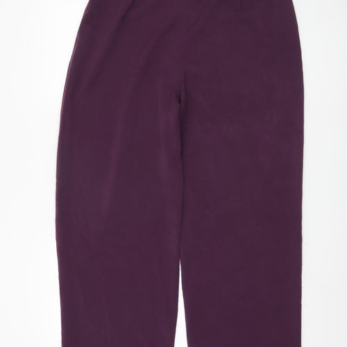 Jacques Vert Women's Purple Trousers Size 16