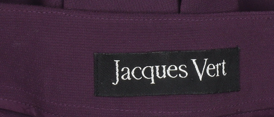 Jacques Vert Women's Purple Trousers Size 16