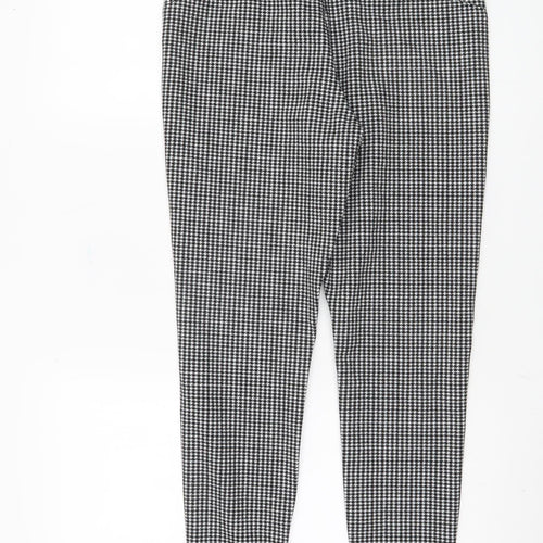 Marks and Spencer Check Skinny Trousers, Size 14