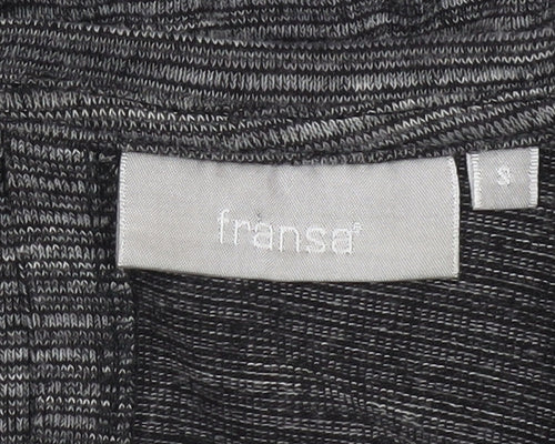 Fransa Women's Grey Dress, Size S, Long Sleeve, Excellent Condition