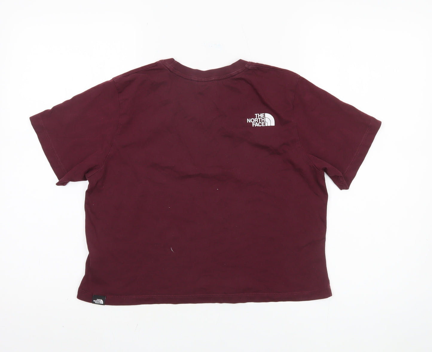 The North Face Women's Red Cotton T-Shirt, M, Casual