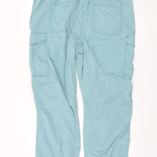Marks and Spencer Women's Green Cargo Trousers Size 20