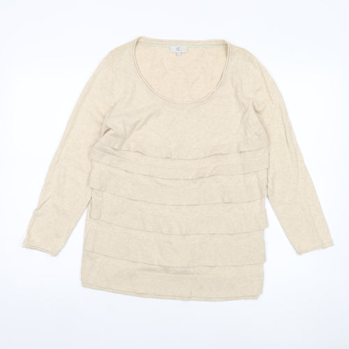 CC Women's Beige Pullover Jumper M