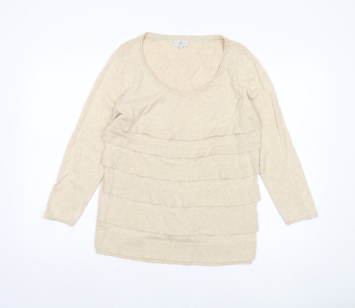CC Women's Beige Pullover Jumper M