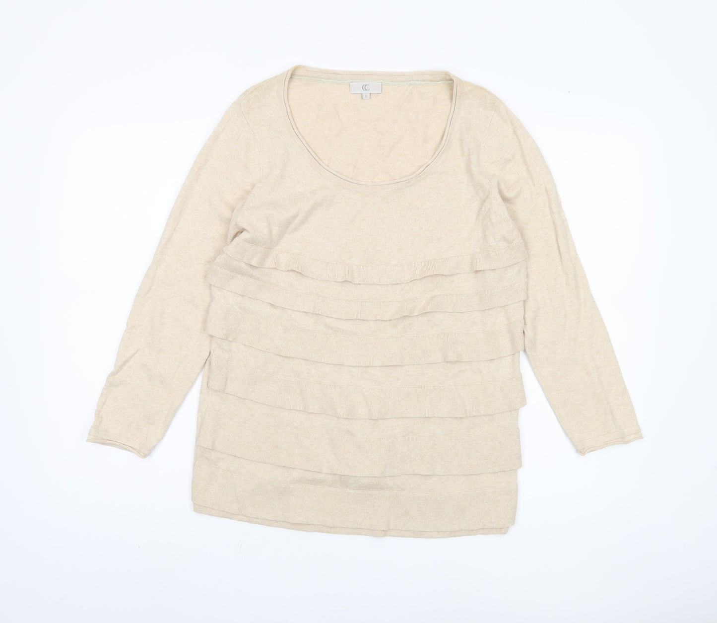 CC Women's Beige Pullover Jumper M