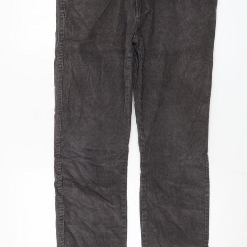 Denim Co. Men's Black Straight Trousers Size M