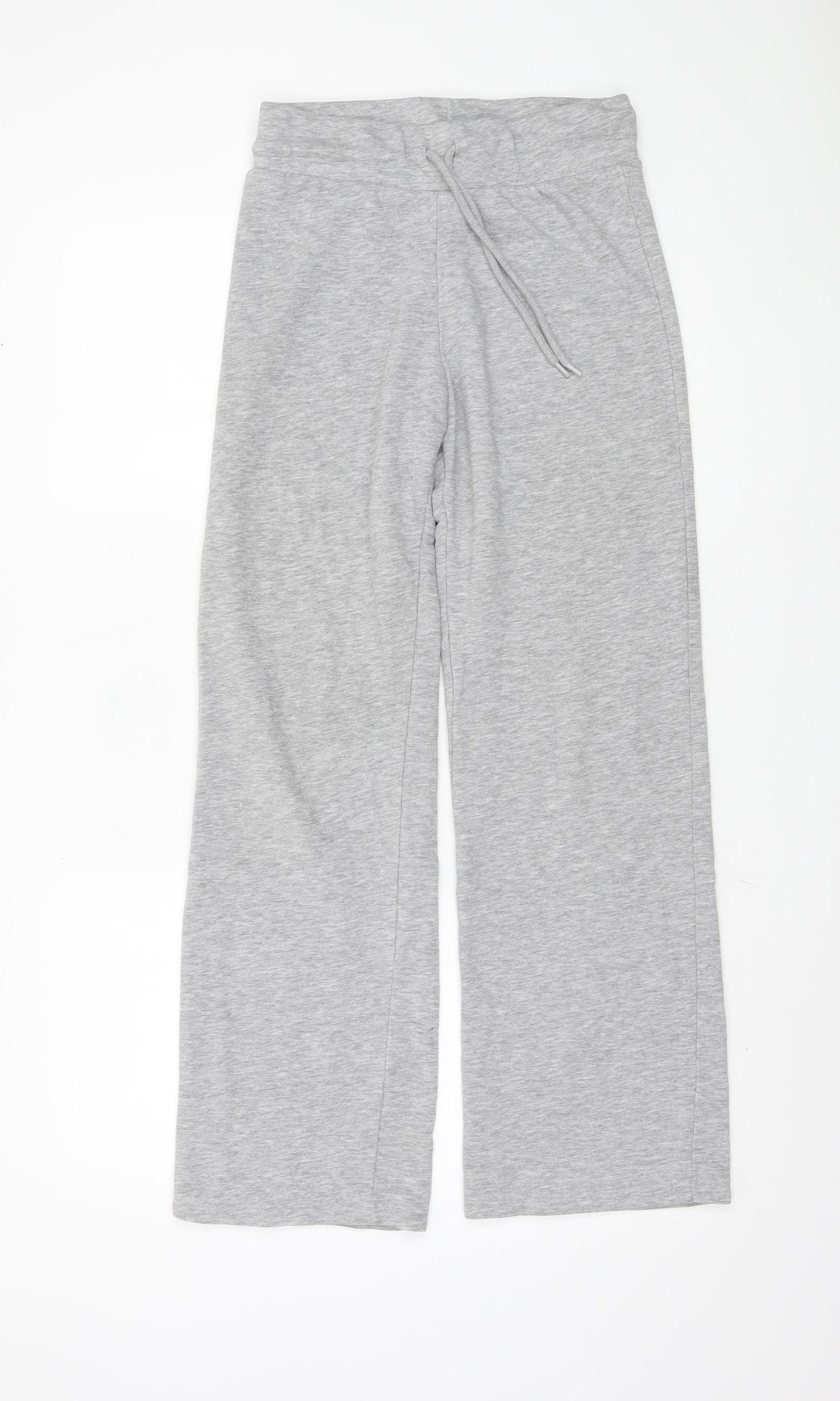 H&M Women's Grey Sweatpants, Size 40, Relaxed Fit
