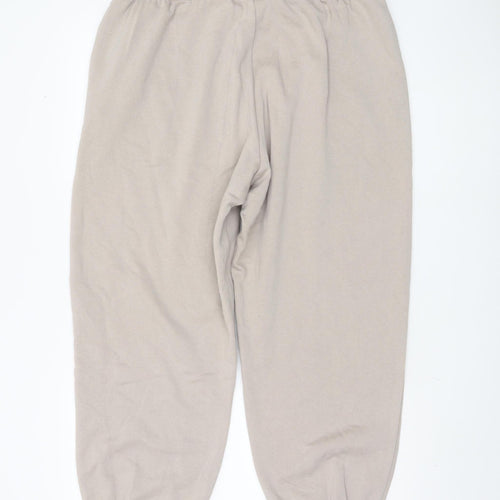 H&M Women’s Beige Jogger Trousers, Size L