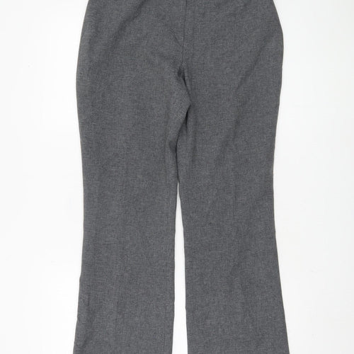 Dorothy Perkins Women's Grey Trousers Size 12