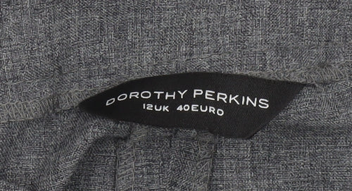 Dorothy Perkins Women's Grey Trousers Size 12
