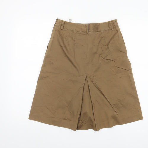 Zara Women’s Brown A-Line Skirt Size 8