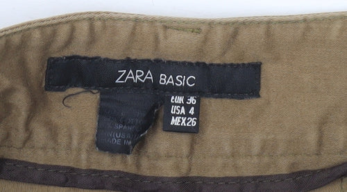 Zara Women’s Brown A-Line Skirt Size 8