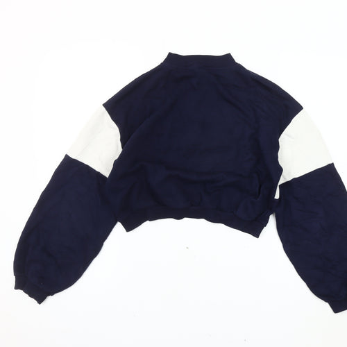 Candy Couture Girls Blue Full Zip Sweatshirt, 16 Years