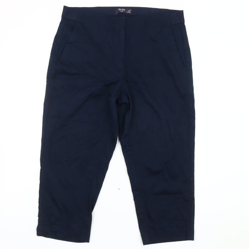 Marks and Spencer Women's Blue Trousers, Size 12