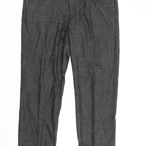 Marks and Spencer Men's Grey Dress Pants 36 Regular