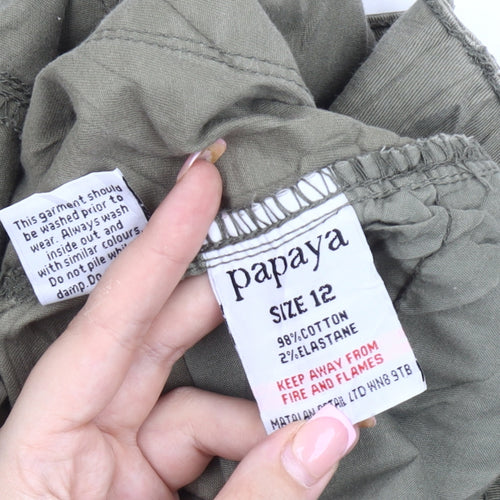 Papaya Denim Women's Green Jeans Size 12