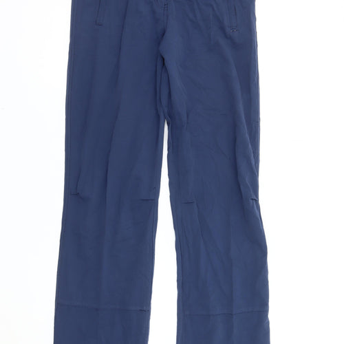 AL Active Women's Blue Straight Trousers Size 10