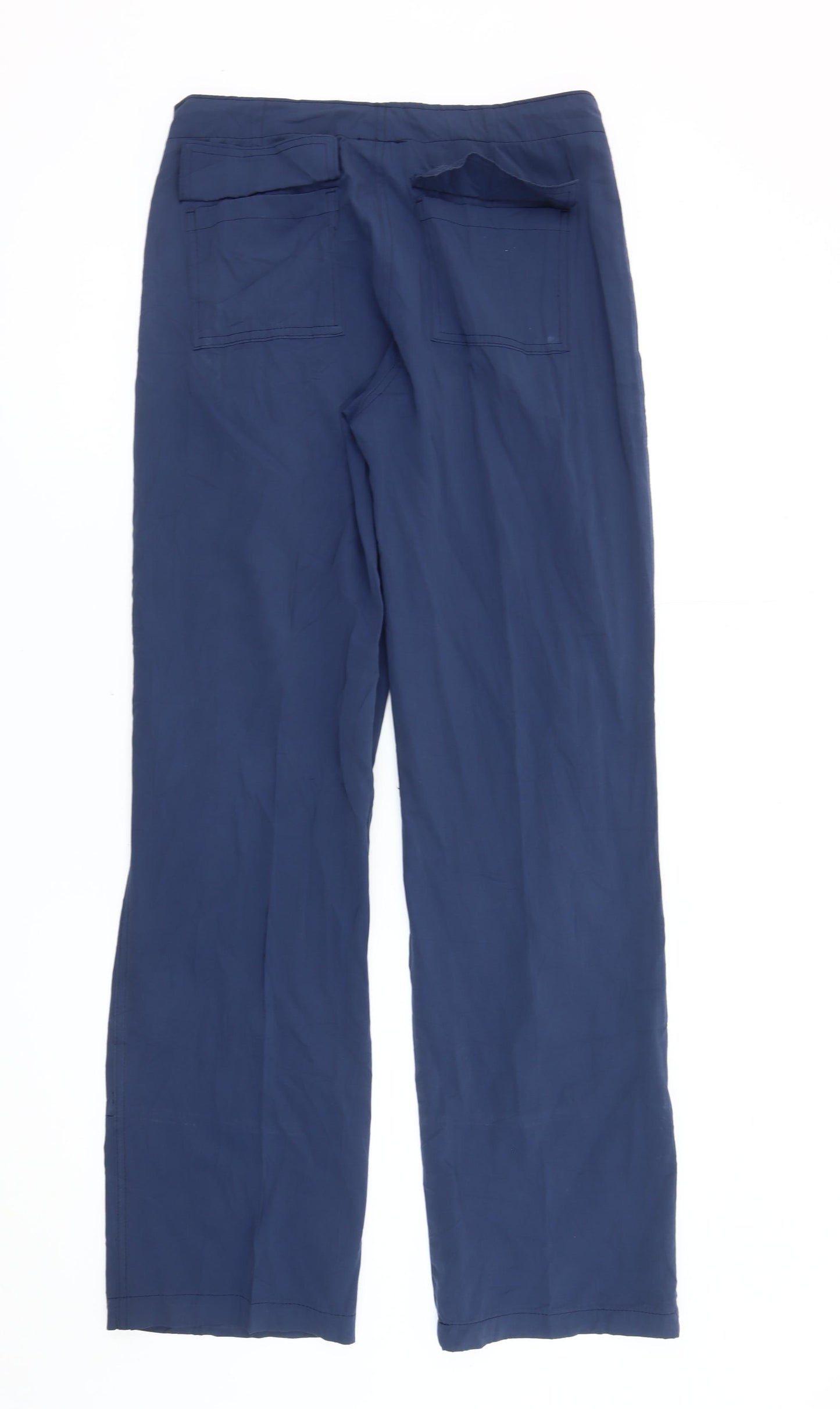 AL Active Women's Blue Straight Trousers Size 10