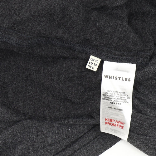Whistles Women's Grey Joggers Medium with Elastic Waist