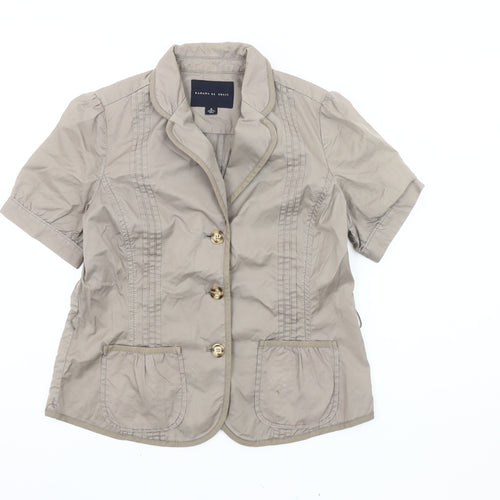 Banana Republic Women's Beige Blazer Size 8
