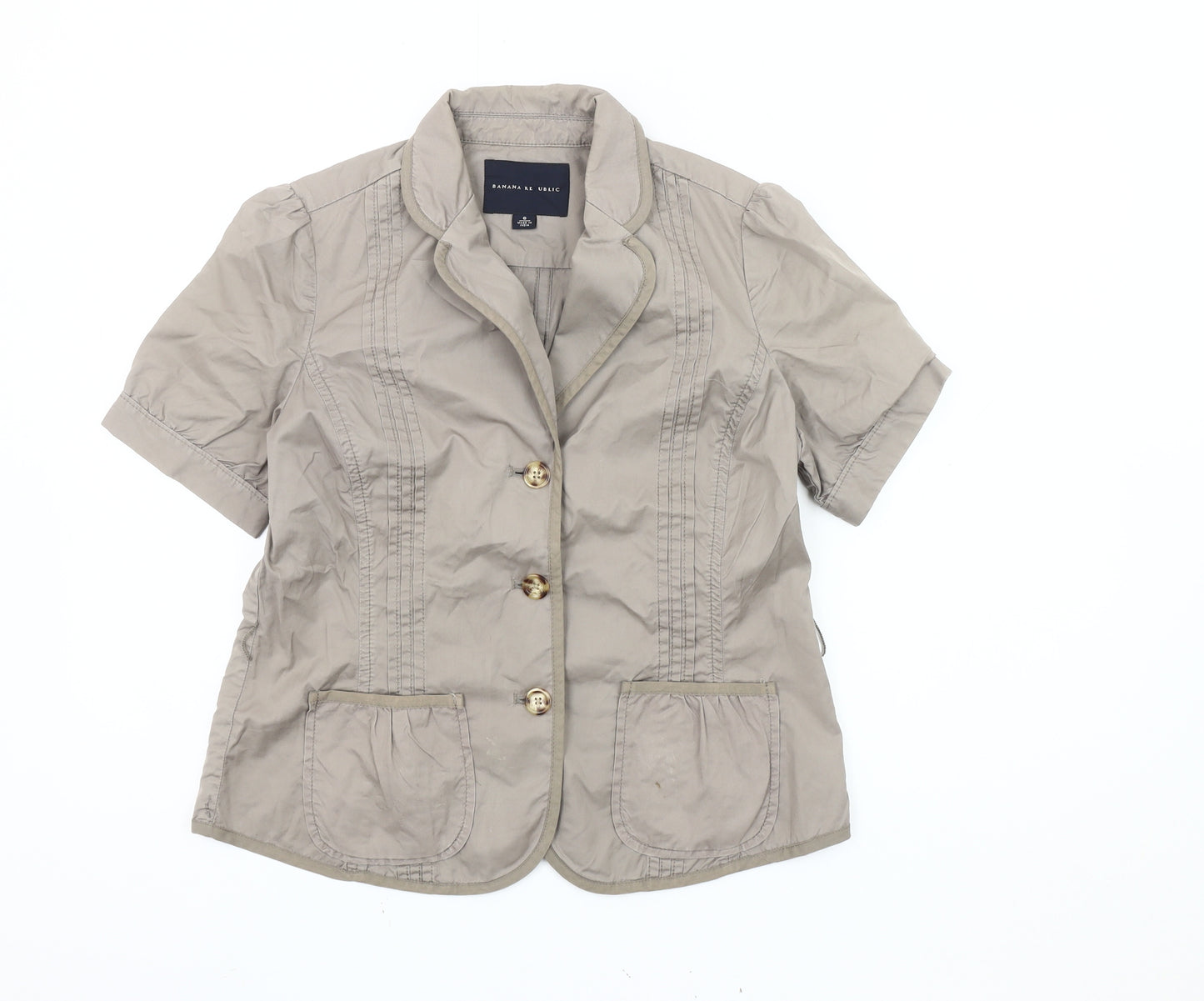 Banana Republic Women's Beige Blazer Size 8