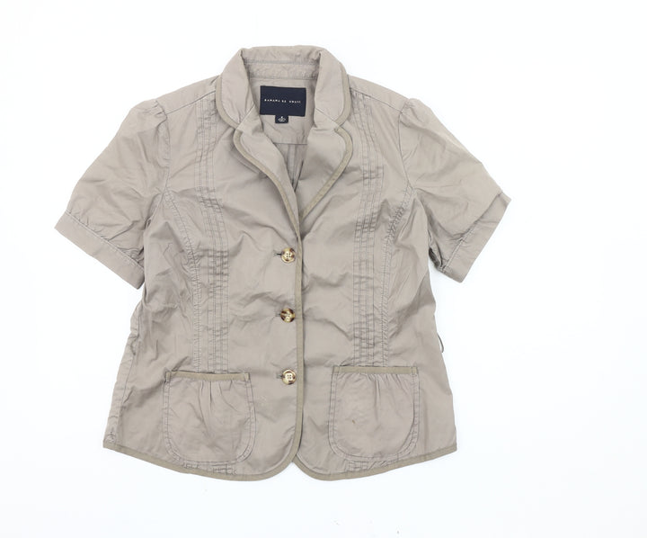 Banana Republic Women's Beige Blazer Size 8