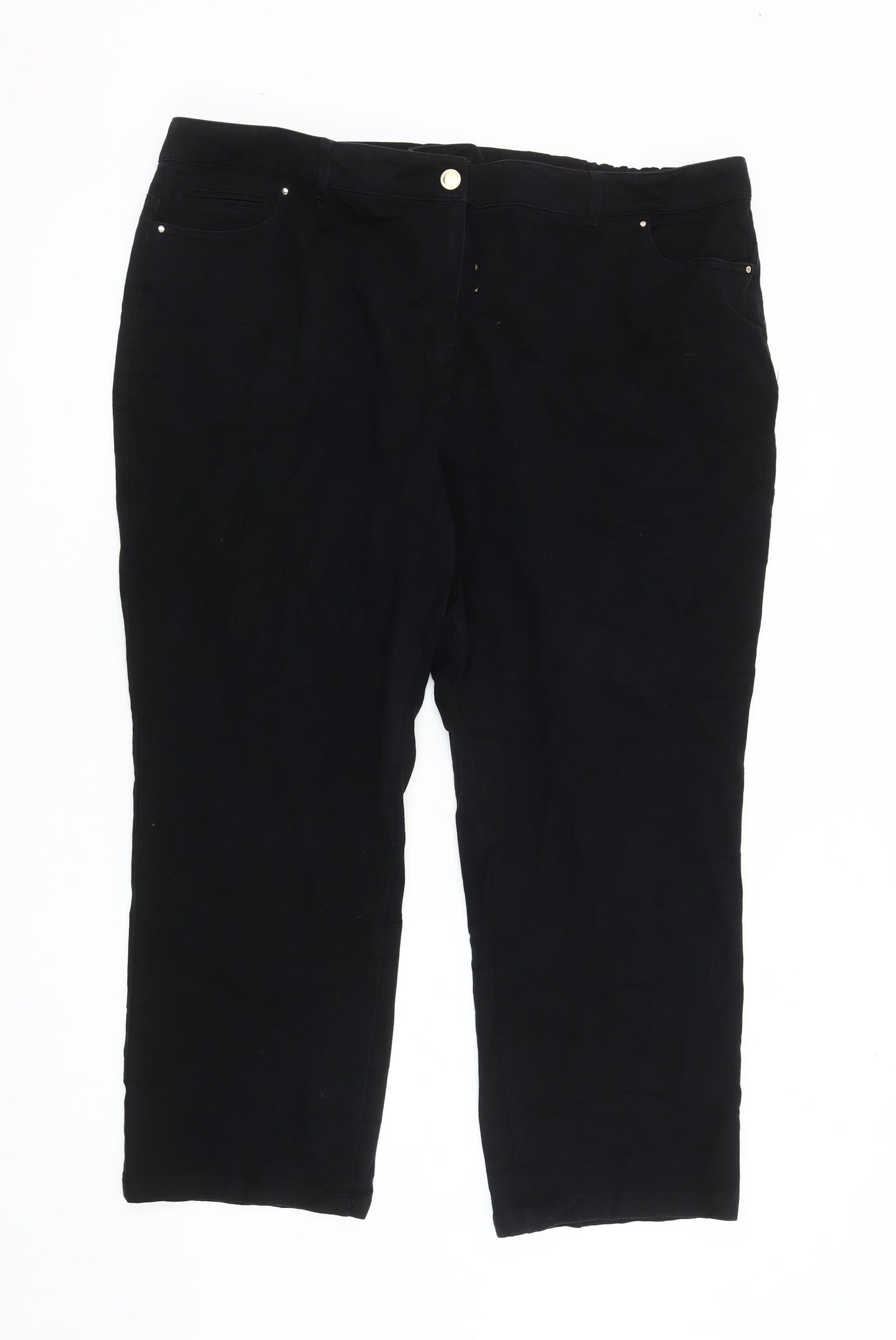 Marks and Spencer Black Straight Women's Jeans Size 20