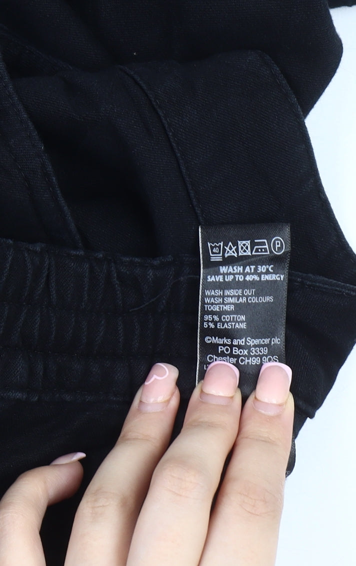 Marks and Spencer Black Straight Women's Jeans Size 20