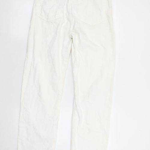 Denim Co. Women's White Straight Jeans Size 10