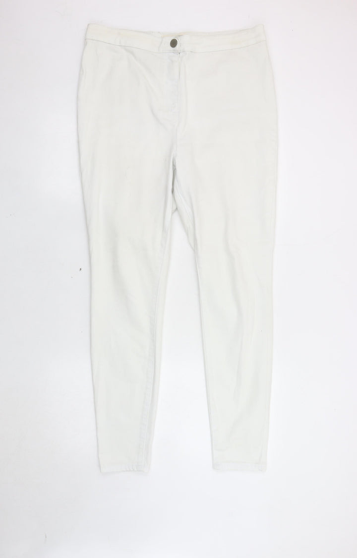 Premium Denim Collection Women's White Skinny Jeans Size 20