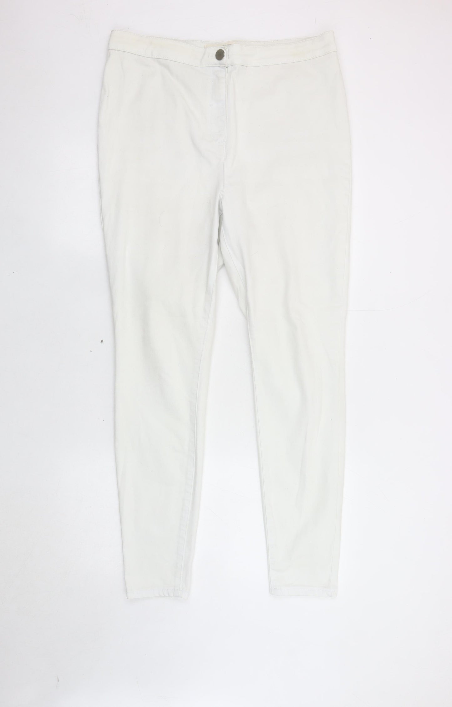 Premium Denim Collection Women's White Skinny Jeans Size 20