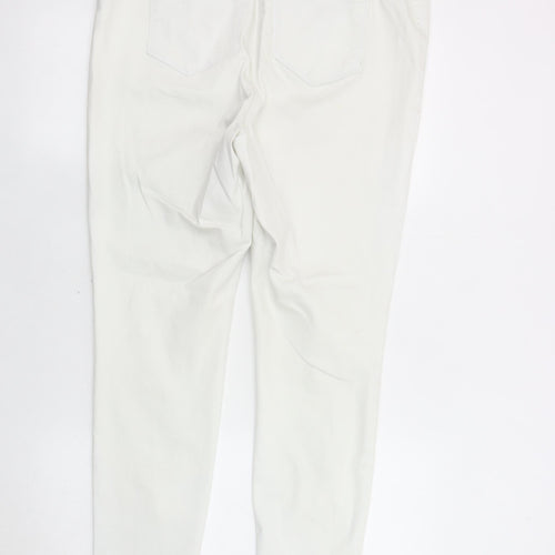 Premium Denim Collection Women's White Skinny Jeans Size 20