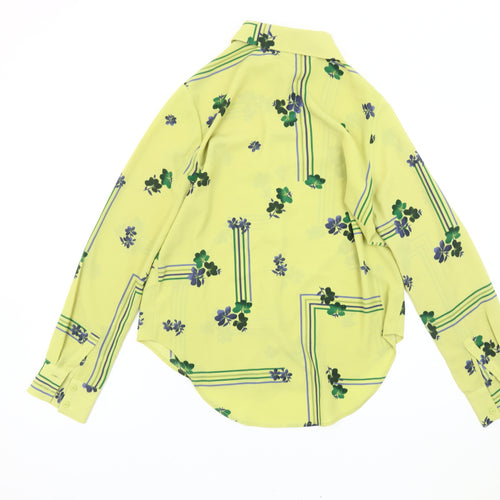 Next Women's Multicoloured Floral Button-Up Shirt, Size 10