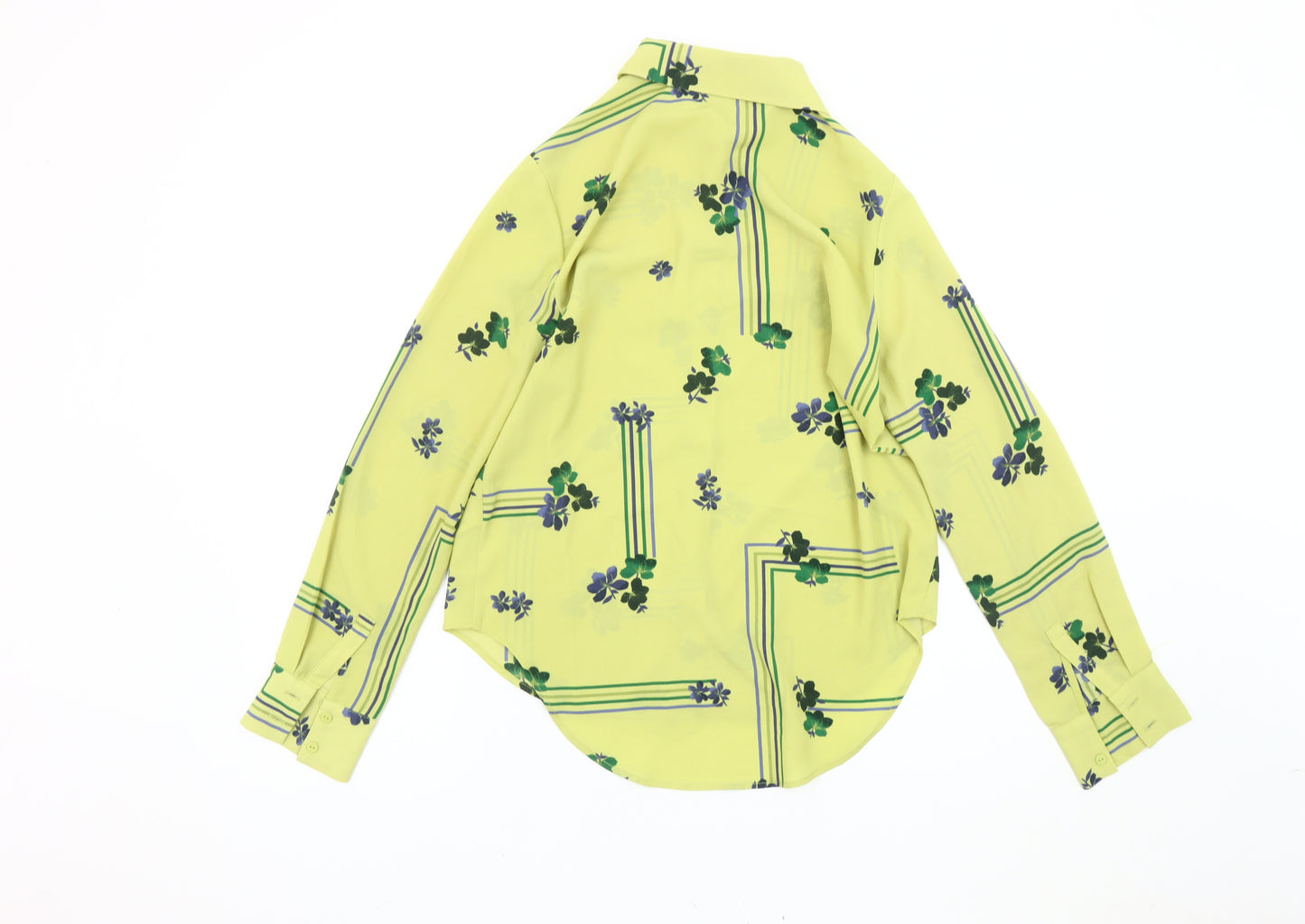 Next Women's Multicoloured Floral Button-Up Shirt, Size 10