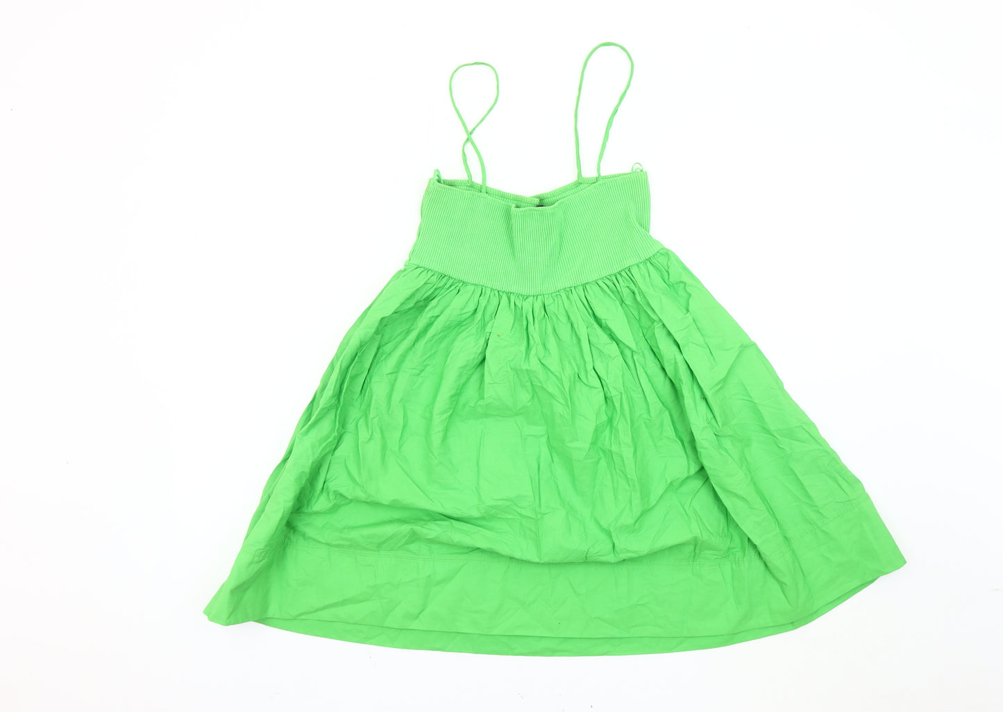 Zara Womens Green Slip Dress Size 12