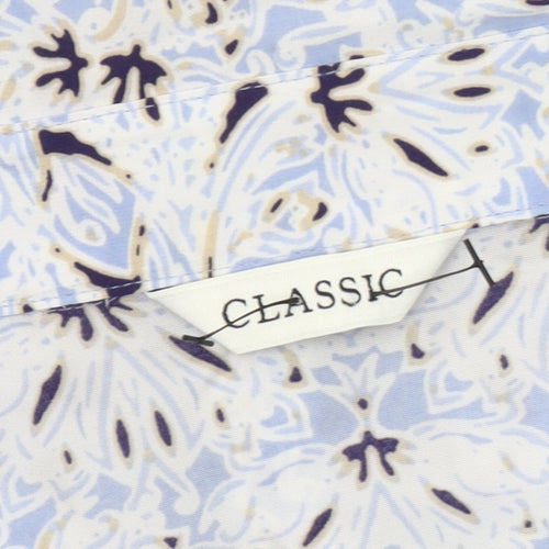 Marks and Spencer Women's Multicoloured Floral Button-Up Shirt