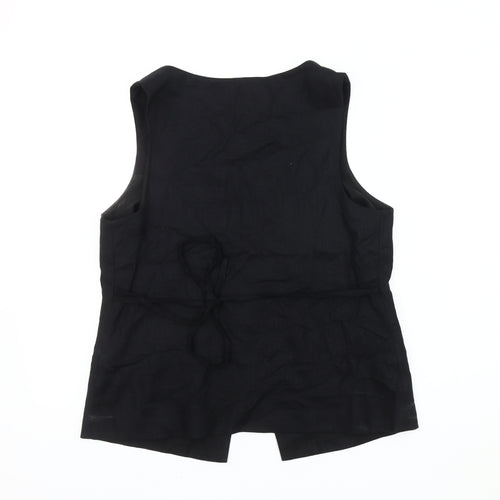 Marks and Spencer Women's Black Suit Waistcoat Size 14
