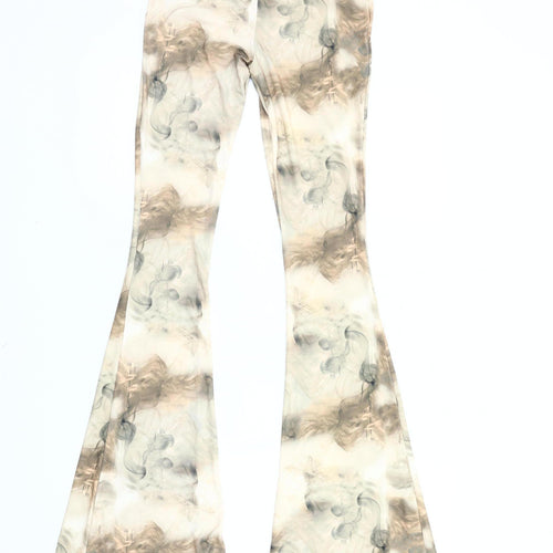 PrettyLittleThing Women's Multicoloured UK 6 Tie Dye Leggings