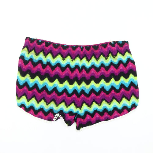 Papaya Women's Multicoloured Chevron Shorts Size 20